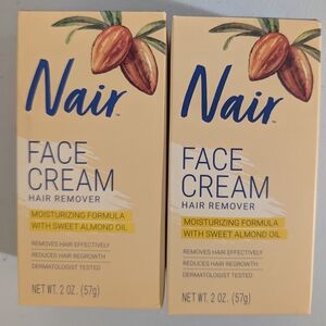 (2) Nair Face Cream